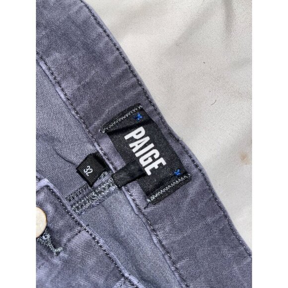 Paige Black ash High Rise Jogger Jeans Women's Size 32 - Picture 6 of 12